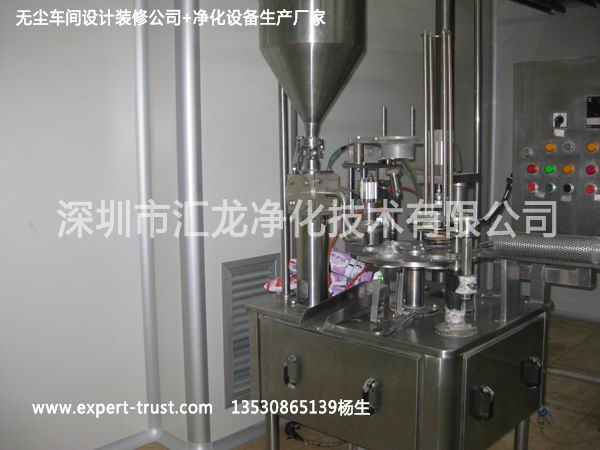 十萬級牛奶灌裝車間